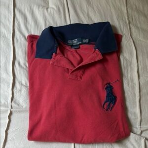 Polo by Ralph Lauren Red and Blue Polos Classic Style